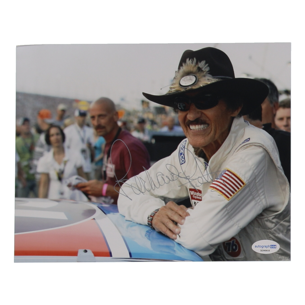 Richard Petty Signed NASCAR 8x10 Photo (ACOA) at PristineAuction.com