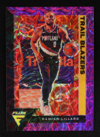 Damian Lillard 2020-21 Panini Flux FOTL Purple Scope #146 #07/18 at PristineAuction.com