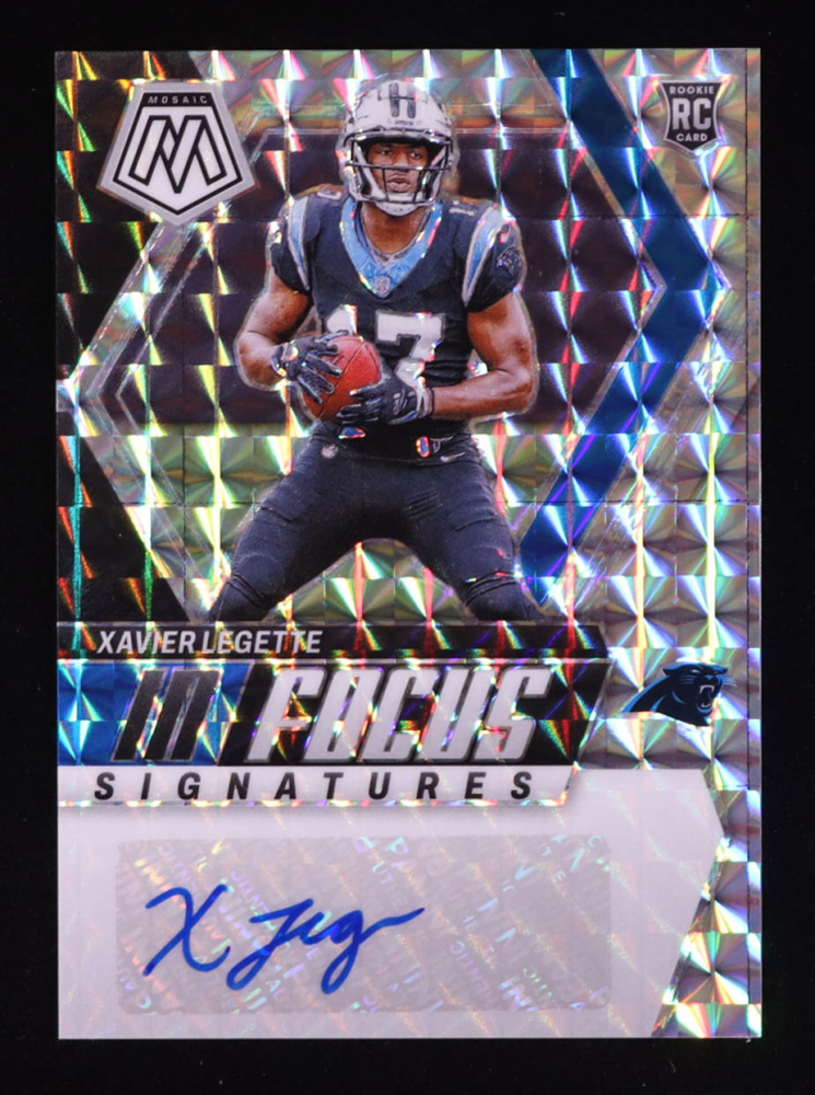 Xavier Legette 2024 Panini Mosaic In Focus Signatures #20 RC