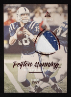 Peyton Manning 2019 Panini Luminance Vintage Materials Prime Red #6 #22/25 at PristineAuction.com