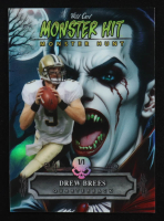 Drew Brees 2024 Wild Card Monster Hit Monster Hunt Prismatic Dracula #MHDDB #1/1 at PristineAuction.com