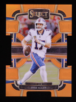 Josh Allen 2023 Select Prizm Orange Die Cut #13 #223/499 at PristineAuction.com