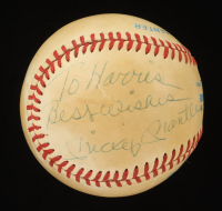 Mickey Mantle Signed OAL Baseball Inscribed "Best Wishes" (Beckett) at PristineAuction.com