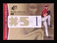 Randy Johnson 2008 SPx Winning Materials Jersey Number 125 #RJ #14/125 at PristineAuction.com