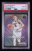 Nikola Jokic 2023-24 Panini Prizm Deca Most Valuable Players Prizms Mojo #3 #06/25 (PSA 10) at PristineAuction.com