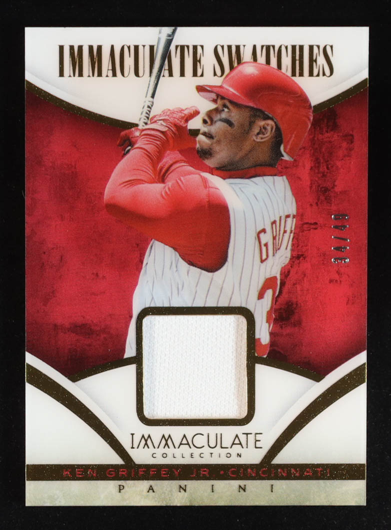 Ken Griffey Jr. 2014 Immaculate Collection Immaculate Swatches #65 #34/49 at PristineAuction.com Ken Griffey Jr. 2014 Immaculate Collection Immaculate Swatches #65 #34/49 at PristineAuction.com