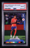 Lamine Yamal 2024 Topps Now UEFA Euro #5 RC (PSA 10) at PristineAuction.com