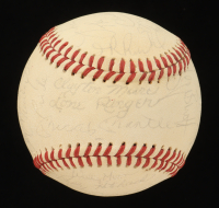 "MLB & Celebrity Stars" Baseball Signed by (27) With Mickey Mantle, Joe DiMaggio, Stan Musial, Gene Autry (Beckett) at PristineAuction.com