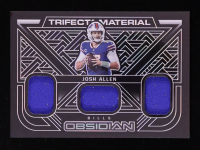Josh Allen 2022 Panini Obsidian Trifecta Materials #1 #72/125 at PristineAuction.com
