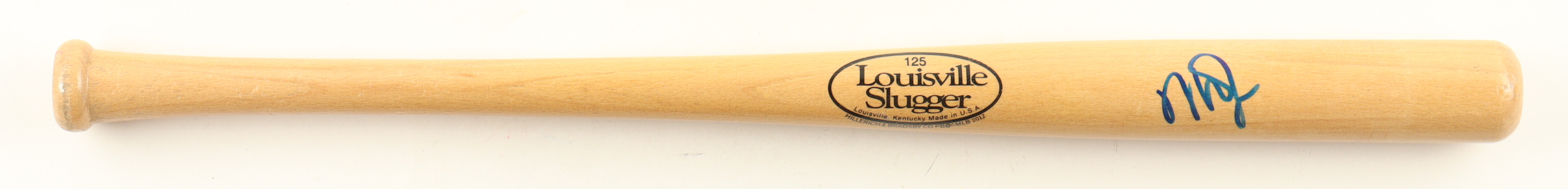 Mike Trout Signed Lousiville Slugger Mini Bat (Beckett) at PristineAuction.com Mike Trout Signed Lousiville Slugger Mini Bat (Beckett) at PristineAuction.com