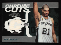 Tim Duncan 2003-04 Topps Chrome Cuts Relics #TD at PristineAuction.com