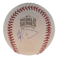 Albert Almora Signed 2016 World Series Logo Baseball (PSA) at PristineAuction.com