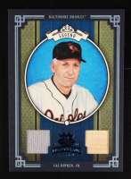 Cal Ripken Jr. 2005 Diamond Kings Materials Framed Blue Bat-Jsy #281 #30/50 at PristineAuction.com