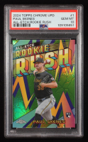 Paul Skenes 2024 Topps Chrome Update All Etch Rookie Rush #CAERU1 RC (PSA 10) at PristineAuction.com