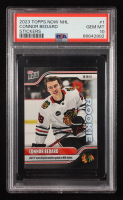Connor Bedard 2023-24 Topps Now Stickers #1 RC (PSA 10) at PristineAuction.com