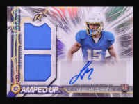 Ladd McConkey 2024 Topps Resurgence Amped Up Rookie Patch Autographs #AULM RC at PristineAuction.com