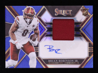 Brian Robinson Jr. 2022 Select Prime Selections Signatures Prizm Blue #27 RC #36/75 at PristineAuction.com
