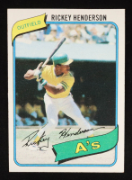 Rickey Henderson 1980 Topps #482 RC at PristineAuction.com