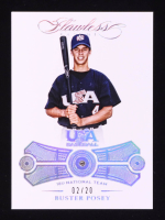 Buster Posey 2017 Panini Flawless #62 USA #2/20 at PristineAuction.com