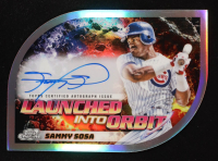 Sammy Sosa 2024 Topps Cosmic Chrome Launched Into Orbit Autographs #LIOASS at PristineAuction.com