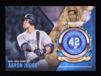 Aaron Judge 2017 Topps Jackie Robinson Logo Patch #JRPCAJU RC at PristineAuction.com