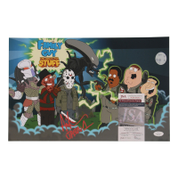 Ari Lehman Signed "Family Guy: The Quest for Stuff" 11x17 Poster Inscribed "Jason 1" (JSA) at PristineAuction.com