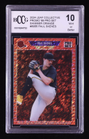 Paul Skenes 2024 Leaf Collective Promo '89 Pro Set Shimmer Orange #89B5 RC #13/299 (BCCG 10) at PristineAuction.com