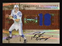 Peyton Manning 2007 Leaf Limited Material Monikers Jersey Number Prime #7 #09/25 at PristineAuction.com