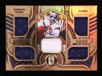 Derrick Henry 2022 Panini Gold Standard Mother Lode Materials #18 #53/299 at PristineAuction.com