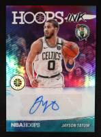 Jayson Tatum 2019-20 Hoops Premium Stock Hoops Ink #5 at PristineAuction.com