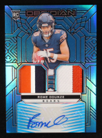 Rome Odunze 2024 Panini Obsidian Rookie Materials Ink Blue #4 RC #07/25 at PristineAuction.com
