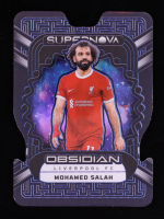 Mohamed Salah 2023-24 Panini Obsidian Supernova Electric Etch Blue #6 #10/30 at PristineAuction.com