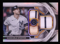 Giancarlo Stanton 2023 Topps Tribute Triple Relics #TRGS #148/199 at PristineAuction.com