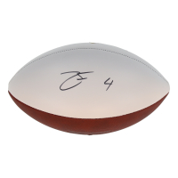 Zay Flowers Signed Ravens Logo Football (JSA) at PristineAuction.com