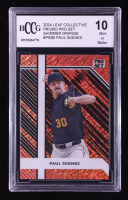 Paul Skenes 2024 Leaf Collective Promo Pro Set Shimmer Orange #PSB5 RC #110/299 (BCCG 10) at PristineAuction.com