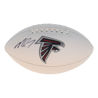 Michael Vick Signed Falcons Logo Football (JSA) at PristineAuction.com