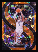 Shai Gilgeous-Alexander 2024-25 Select Orange Cracked Ice Prizms #131 #017/275 at PristineAuction.com