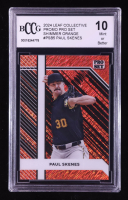 Paul Skenes 2024 Leaf Collective Promo Pro Set Shimmer Orange #PSB5 RC #114/299 (BCCG 10) at PristineAuction.com