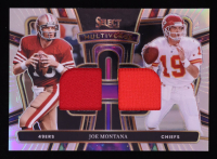 Joe Montana 2024 Select Multiverse Dual Jerseys Prizm #27 #112/149 at PristineAuction.com