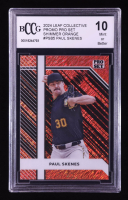Paul Skenes 2024 Leaf Collective Promo Pro Set Shimmer Orange #PSB5 RC #263/299 (BCCG 10) at PristineAuction.com