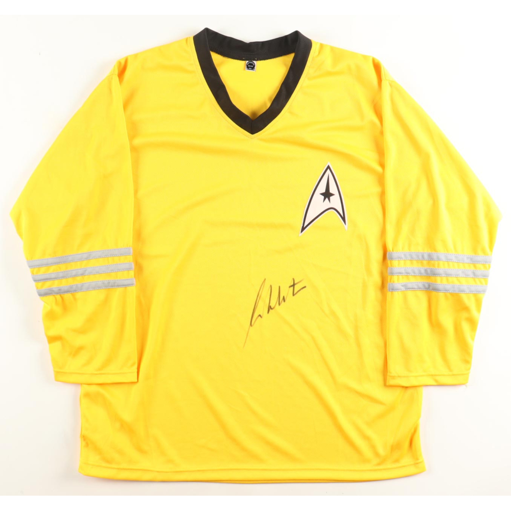 William Shatner Signed "Star Trek" Prop Uniform Shirt (Authentic Ink) at PristineAuction.com