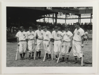 Historical Photo Archive - "Major League Baseball All Stars 1937" with Lou Gehrig, Joe Cronin, Joe DiMaggio, Charlie Gehringer Limited Edition 16x22.5 Fine Art Giclee on Paper # 118 /375 at PristineAuction.com