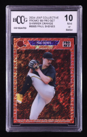 Paul Skenes 2024 Leaf Collective Promo '89 Pro Set Shimmer Orange #89B5 RC #284/299 (BCCG 10) at PristineAuction.com