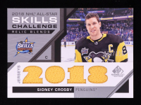 Sidney Crosby 2018-19 SP Game Used '18 All Star Skills Relic Blends #ASRBSC #14/125 at PristineAuction.com