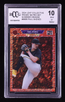 Paul Skenes 2024 Leaf Collective Promo '89 Pro Set Shimmer Orange #89B5 RC #231/299 (BCCG 10) at PristineAuction.com