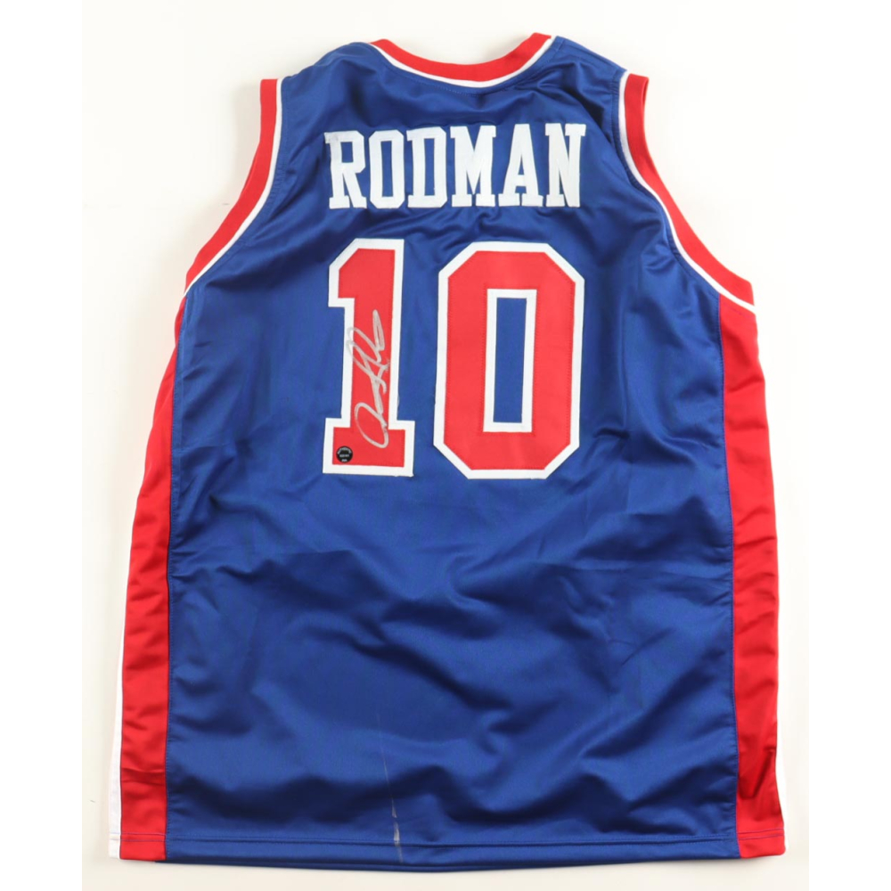 Dennis Rodman Signed Jersey (Authentic Ink) at PristineAuction.com