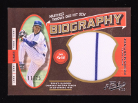 Pedro Martinez 2016 Prime Cuts Biography Materials Jumbo #10 #11/25 at PristineAuction.com