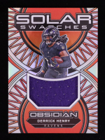 Derrick Henry 2024 Panini Obsidian Solar Swatches Silver #27 #50/99 at PristineAuction.com