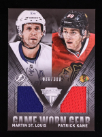 Martin St. Louis / Patrick Kane 2013-14 Panini Titanium Game Worn Gear Dual Memorabilia #GDSK #36/300 at PristineAuction.com