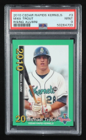 Mike Trout 2010 Cedar Rapids Kernels Rising Alumni Team Issue #3 RC (PSA 9) at PristineAuction.com
